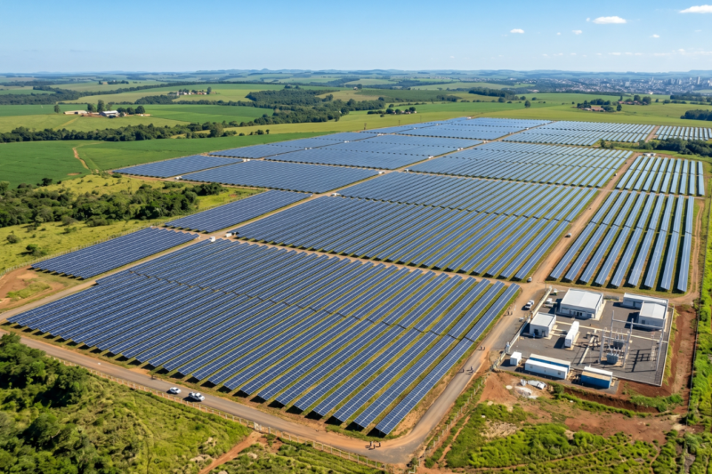 Usinas e fazendas solares em 2026: como economizar sem instalar, investir ou arrendar seu terreno