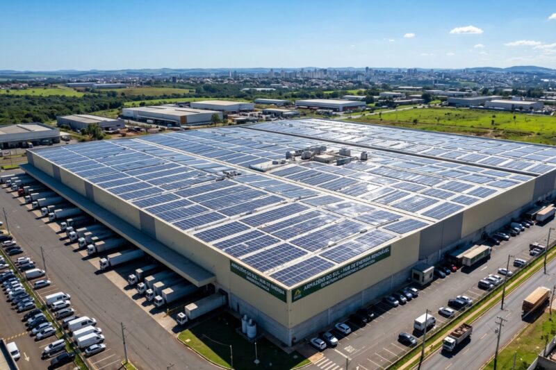 Energia solar para empresas e indústrias em 2026: quanto custa, quanto economiza e os benefícios fiscais
