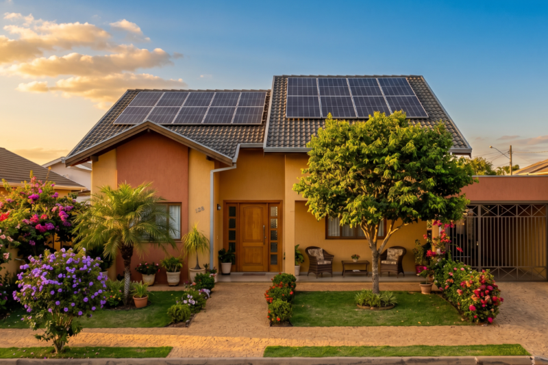 Energia solar residencial vale a pena em 2026? Como funciona, quanto custa e quanto você economiza
