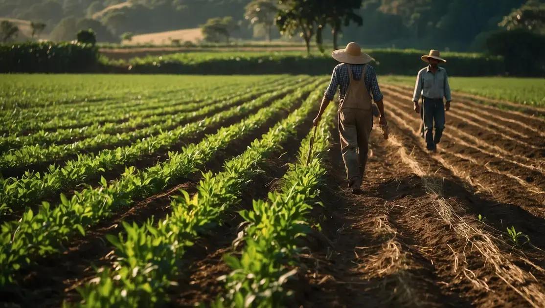 Agrovoltaico: como integrar produção agrícola e energia solar na mesma área