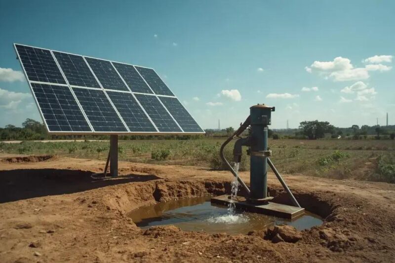 Bombeamento solar para irrigação: como funciona e quanto custa em 2026