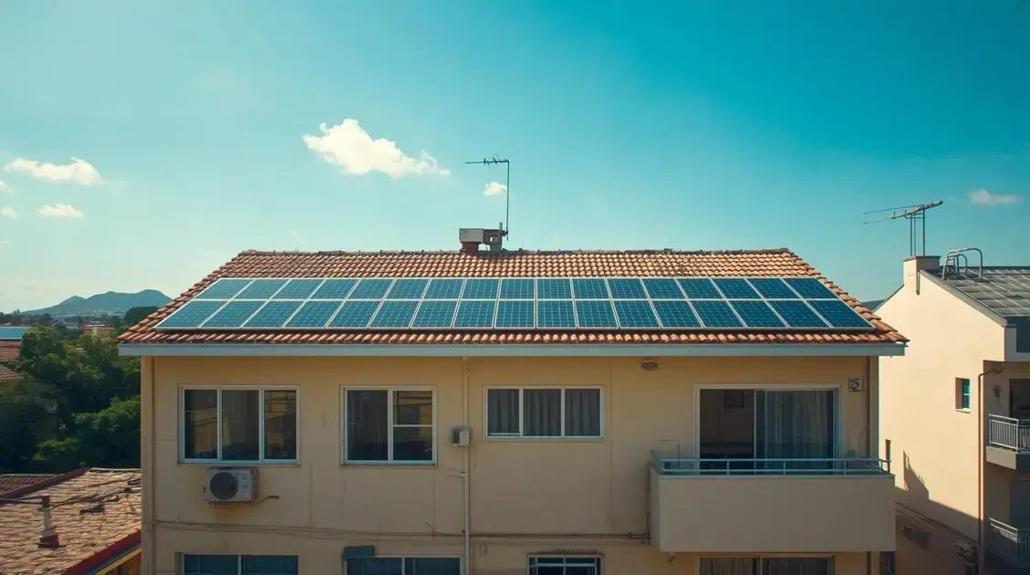 Energia solar em condomínio: como funciona a divisão dos créditos e quem pode instalar