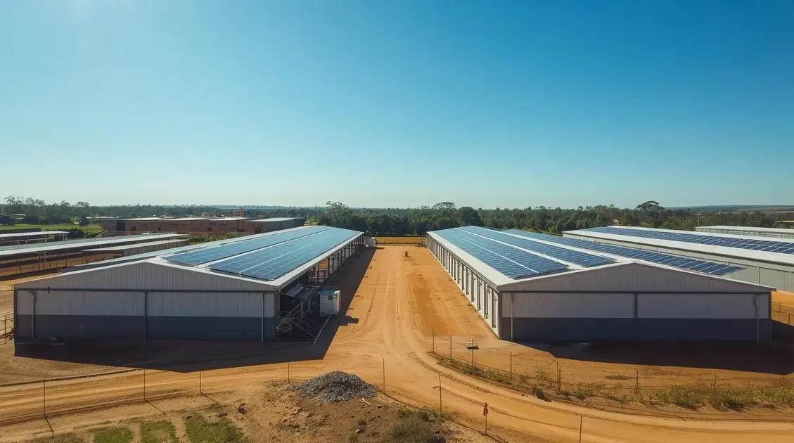 Energia solar para aviário: como reduzir a conta de luz na avicultura