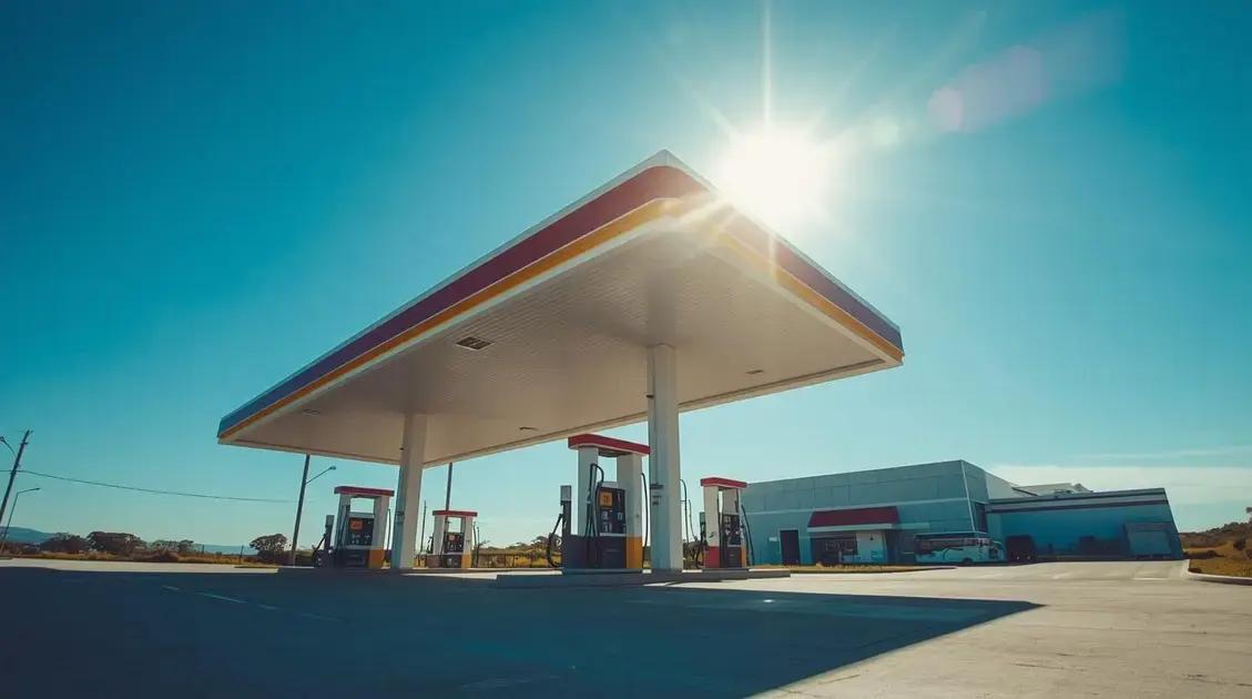 Energia solar para posto de combustível: como reduzir o custo com luzes, bombas e ar-condicionado