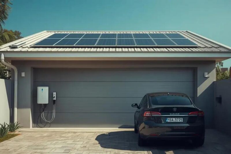 Solar + veículo elétrico: como integrar carregamento e aproveitar V2G em 2026