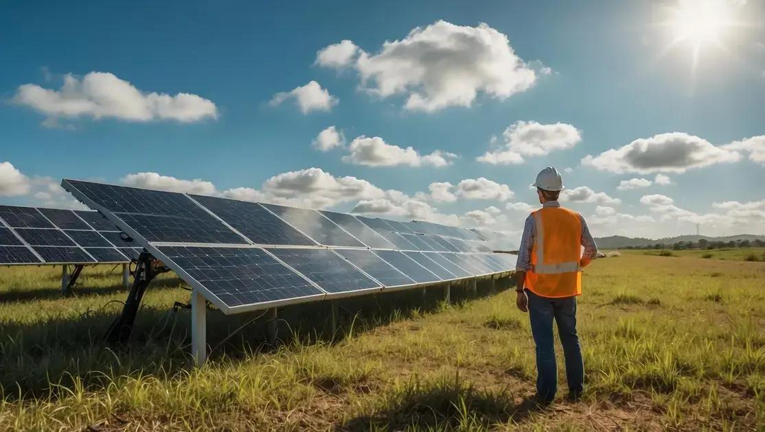 Usina solar de 1 MW: quanto custa, qual o retorno e quem pode desenvolver
